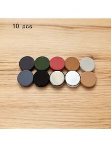10个免缝夹式围巾/披肩纽扣，时尚服装夹，扁平圆形衬衫夹，适用于毛衣、衬衫、围巾 - 米色/黑色/蓝色/粉色/白色/快速调节和造型 - 免缝时尚纽扣，衬衫配饰，毛衣夹，简约设计，轻巧，牢固抓握，衣橱必备，制服装饰，流线型设计，耐用夹子，鼻夹纽扣，时尚爱好者的理想之选 - 彩色 - 查看 13