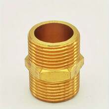 G1/2 Brass Hex Pipe Fitting - High Quality Corrosion Resistant Precision Machined Hydraulic Adapter For Gas Fuel Water Line Connection - Multicolor - View 6