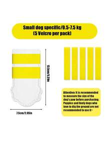 1 Set Pet Outdoor Supplies, Disposable Pet Shoe Covers, Non-Woven Dog Leg Sleeves, Suitable For Outdoor Activities, Waterproof And Non-Slip, Non-Washable Dog Shoes, Pet Shoes - Multicolor - View 15