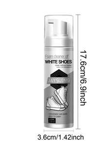 White Shoes Cleaning Liquid, Removes Stains, Whitens Yellowed Shoes, Portable No-Rinse Cleaning Agent