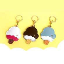 Leather Keychain Holder Case Compatible With Apple AirTag Cute Protective Air Tag Cover Keychain Ring Anti-Scratch Finder GPS Tracker Case - Multicolor - View 12