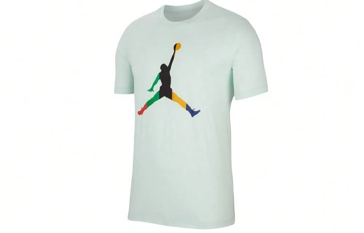 Nike Jordan Sport Dna Jumpman Crew Neck Printed Short Sleeve T-Shirt, Light Blue - Baby Blue - View 1