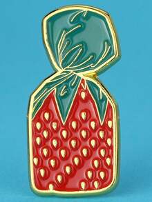 A Zinc Alloy Enamel Pin, Unique Fashion Brooch, Creative Backpack, Hat, Jacket Accessories, Men's And Women's Birthday Gifts, Novel Clothing And Jewelry - 1pc - 查看 6