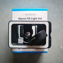 APEXEL 15X Phone Macro Lens With LED Fill Light, 15X Macro Lens + 17mm Thread Lens Adapter Compatible With Iphone And Almost Smartphone - Black - View 14