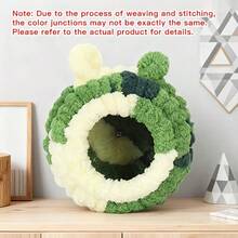 新款鹦鹉保暖睡眠巢，小型鸟类冬季巢，鸟笼悬挂式温暖休息巢，虎百合牡丹凤凰图案 - 彩色 - 查看 12