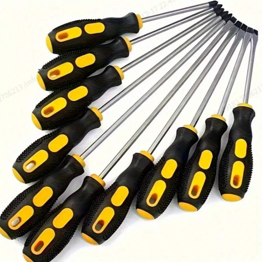 Screwdriver Set - Includes , Flat Head, Anti-Static, Star Shaped Screwdrivers, Magnetic, Home Repair Kit