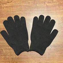 1 件鹦鹉防咬手套，用于宠物鸟的处理和训练，金属丝网防咬手套，适用于长尾小鹦鹉和仓鼠 - 黑色 - 查看 10