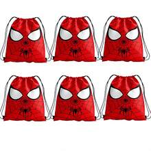 Túi dây rút không dệt hình nhện, túi đựng quà, túi quà sinh nhật, đồ trang trí tiệc, cặp sách, ba lô, đồ dùng đựng đồ, quà tặng Giáng sinh. - Nhiều màu - Xem 2