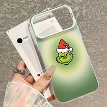 Estuche para teléfono con espejo  Christmas Edition compatible con  17,  16 Pro Max,  15 Pro Max,  13 y  12 hecho de TPU para una protección confiable contra golpes y caídas perfecto para regalos de temporada festiva para familiares, amigos y seres queridos ideal para celebraciones navideñas, fiestas navideñas y cumpleaños - Plateado - Ver 5