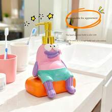 1pc Cartoon Fish Refillable Dispenser Bottle For Hand Wash, Shampoo, Body Wash, Lotion - Portable Travel Size Container, Great Gift Idea