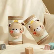 Baby Crawling Elbow Pads, Infant Knee Pads, Safety Mesh Knee Leg Warmers, Cushioned Leggings For Toddlers Boys & Girls - Multicolor - View 8