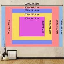 1pc Camping Bachelorette Party Decorations For Wedding Camp Bachelorette Tapestry Mountain Lake Hiking Bachelorette Tapestry For Bridal Shower Wedding Engagement Hen Party Decorations Tapestry - 白色 - 查看 7