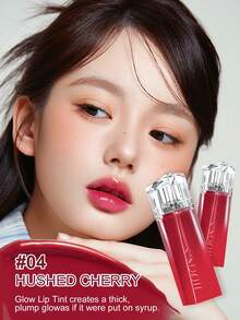 eSpoir 3克丝绒唇膏，哑光质地，持久不脱妆 - #4黑櫻桃 - 查看 1