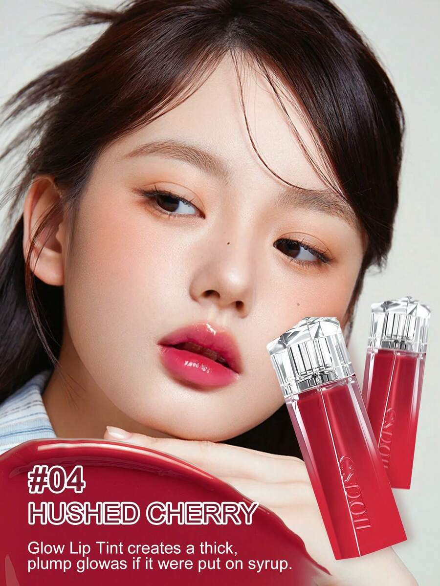 eSpoir 3克丝绒唇膏，哑光质地，持久不脱妆 - #4黑櫻桃 - 查看 1