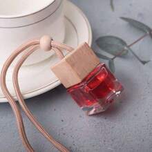 Car Air Freshener Rearview Mirror Pendant Decor, Removes Odor, Long-Lasting Fragrance, Car Fragrance, Auto Accessories, Odor Eliminator - Multicolor - View 7