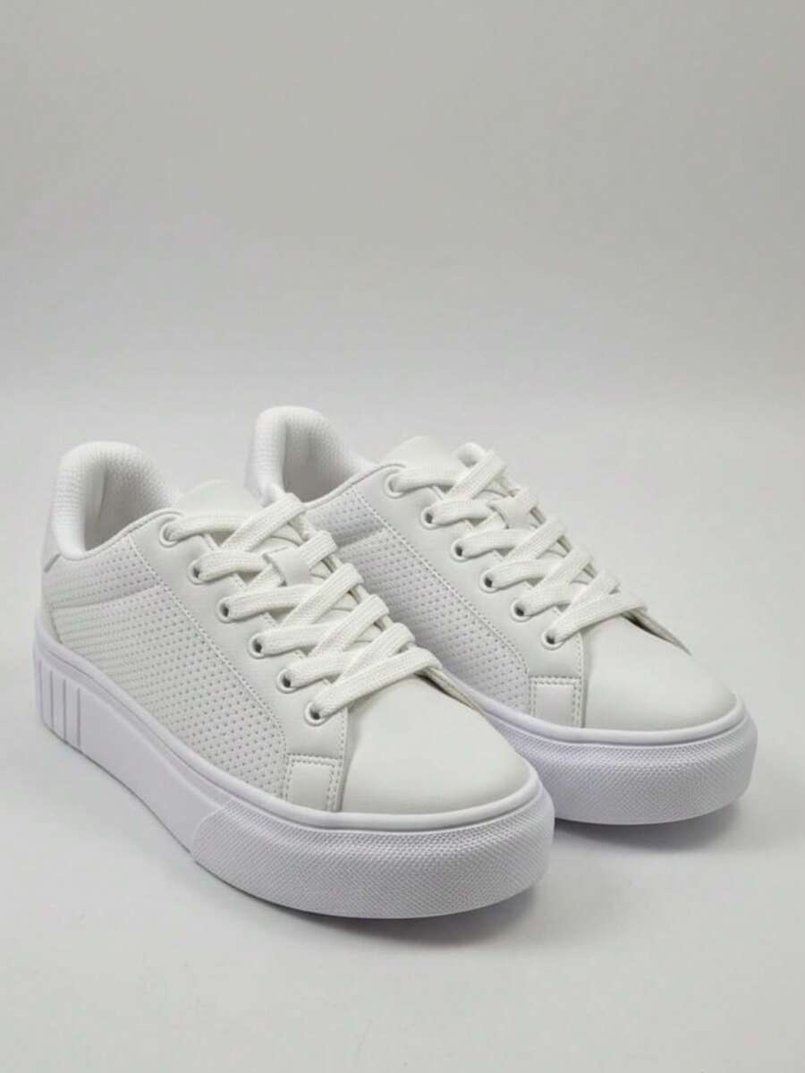 Comfortable, High-Quality Sneakers For Your Foot Health. Women's Sneakers, Top-Quality Sneakers, Sneakers For Everyday Wear. - trắng - Xem 1