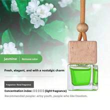 Car Air Freshener Rearview Mirror Pendant Decor, Removes Odor, Long-Lasting Fragrance, Car Fragrance, Auto Accessories, Odor Eliminator - Multicolor - View 12