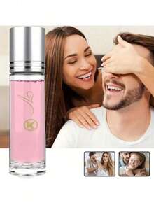 Perfume De Feromonas Para Mujeres Roll-On Personal Premium De Larga Duración Aceite De Eau De Toilette Mejora Tu Atractivo Colonia Fragancia Agradable Despertando Los Buenos Sentimientos De Tu Pareja Aromaterapia Artefacto Para Citas 10ml/0.34Fl Oz 1 Pieza,Regalo De Halloween, Regalo De Navidad - Dulce - Ver 5