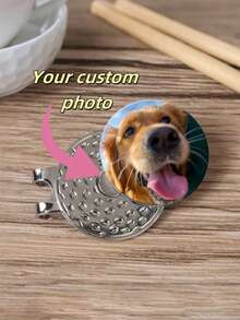 个性化磁性高尔夫球标记带帽夹，高尔夫球标记，送给她的高尔夫周末礼物，高尔夫礼物，个性化球标记，个性化高尔夫礼物，高尔夫爱好者礼物，高尔夫球队礼物，磁性高尔夫球标记夹，趣味磁性高尔夫球标记，男女通用高尔夫球帽夹磁性高尔夫球标记礼物，送给他的礼物，送给她的礼物，情人节礼物，送给他的理想情人节礼物 - 彩色 - 查看 4