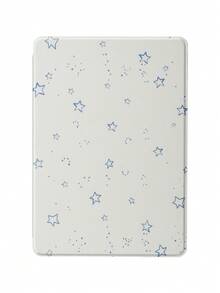DANYCASE 超薄旋转保护套，兼容三星 Galaxy Tab S9 FE+ S9+ 12.4 英寸 S9 S9FE A8 S7+ S8+ S7FE S7 S8 S6lite，带笔槽设计，防震保护套，透明后盖 - 星星 - 查看 7