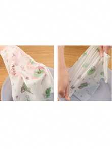 Thickened Disposable Slouchy Rags For Kitchen, Multi-Purpose Kitchen Paper Towels, Oil-Absorbing & Water-Absorbent, Disposable Foot Wipes - Printing - View 7