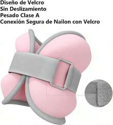 Totalmente Ajustable Tobillo Mu?eca para Fitness - 2KG 2 Pack, Totalmente Ajustable Tobillo Mu?eca Brazo Pierna Pesos, con Correa Ajustable para Ejercicio, Footing, Gimnasio - negro - Ver 3