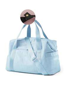 Torba sportowa na ramię do uprawiania sportów na świeżym powietrzu, torba na krótkie wypady do pływania, fitnessu, jogi, torba na ramię, wielofunkcyjna torba do przechowywania, torebka, torba bagażowa o dużej pojemności, wodoodporna i odporna na zużycie torba sportowa - Wielokolorowe - Zobacz 11