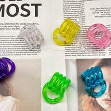 Juguete de descompresión con cristal de colores y giro, herramienta inteligente para el entrenamiento de enfoque y alivio del estrés para adultos - Multicolor - Ver 5