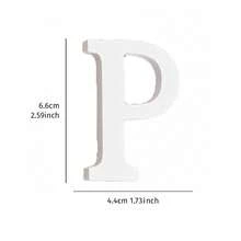 1pc Multicolor Acrylic Decorative Letter - A Vibrant Modern Home Decor Accent, Perfect For Displaying Initial Letters Or Inspirational Words