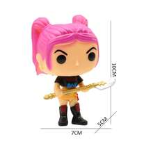 Mattel 韩流女团系列 | 6款可动人偶 | 逼真模型人偶，收藏玩具 | 女团 | 少女团 | 时尚盲盒，人偶，可动人偶，扭蛋玩具 - 彩色 - 查看 10