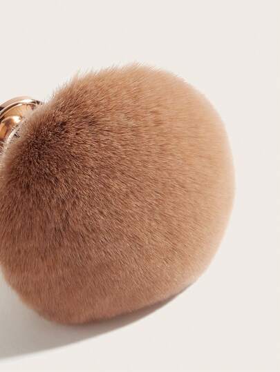 超大号自调色黑体化妆刷，自调色黑体化妆刷，宽版 Art Society 青铜色混合自调色黑体化妆刷，椭圆形面部和腿部化妆刷。玫瑰金粉底刷，防晒刷，最佳面部和身体自晒黑产品