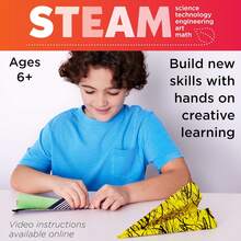 TendenciaCreativity for Kids Stunt Squadron Fold & Launch Aviones de papel: crea 80 aviones de papel, kit de ciencia STEM para niños, kit de manualidades de avión para niños, regalos y juguetes para niñosCalidad premium - Resistente - Ver 6