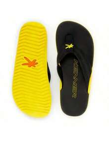 2025 Kener NK6 L7 Men's Sporty Comfortable Super Lightweight Soft Sole Flip-Flops - Immediate Shipping - Sizes 38 To 45 - 黃色動力輸出軸 - 查看 3