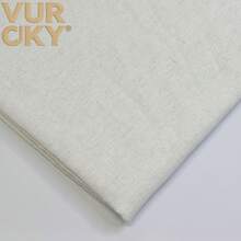 Vải lanh thủ công 100% tự nhiên, vải lanh thêu, chất liệu may vá, quần áo, phụ kiện thủ công, vải lót, vải chần bông, vải xếp ly may mặc. - Nhiều màu - Xem 12