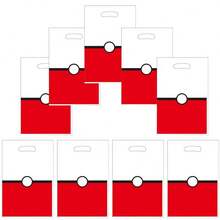 10个宝可梦主题派对礼品袋，精灵球糖果袋，儿童男孩女孩生日装饰，婴儿派对用品 - 彩色 - 查看 2