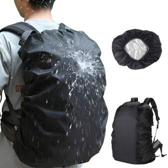 Rucksack Regenschutz für Herren & Damen, wasserdichte Rucksack Staubabdeckung für Outdoor Radfahren Wandern Schulanfang, wasserdichte Rucksack Abdeckung