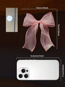 1 vòng hoa ruy băng ngọc trai màu hồng, nơ trong suốt, thích hợp trang trí mùa xuân, đám cưới, tiệc mừng em bé, Ngày của Mẹ, trang trí nhà cửa lãng mạn, trang trí Halloween, trang trí lò sưởi. - Nhiều màu - Xem 15