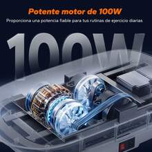 MERACH Máquina de Ejercicio con Plataforma Vibratoria, Plataforma Vibratoria Curvada, Plataforma Vibratoria con Seguimiento de Calorías en Tiempo Real en Pantalla LED, Equipo de Entrenamiento para Mujeres y Hombres en Casa - Tipo de Enchufe A USA (110-127V) - Ver 8