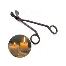 18 cm Edelstahl Kerzendocht Trimmer Schere mit rundem Kopf, handgefertigt