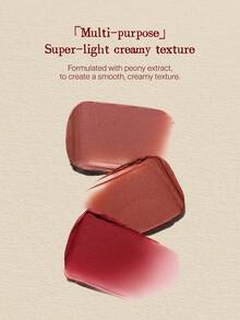 JOOCYEE Tipsy Night Multi-Purpose Cream - Matte Lip & Cheek Tint, Eye Shadow, All-In-One Makeup, Smudge-Proof, Non-Drying, Nude Finish - C23 Burgundy Red - View 9
