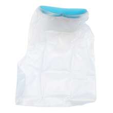 Funda impermeable para yeso de pie, sellado hermético, reutilizable, protector de vendaje de baño para niños - Azul - Ver 7