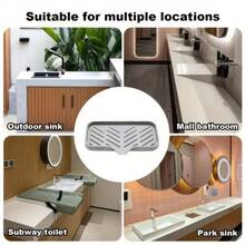 2Pcs Silicone Kitchen Counter Drying Mat - Fast Draining For Fruits & Veggies, Heat Resistant & Non-Slip - 2 CÁI - Xem 6