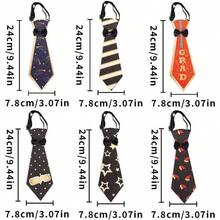 - Corbata ajustable para el cuello, con estampado de estrellas, para fiestas de graduacin y uniforme escolar - Estilo naranja GRAD - Ver 6