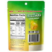 AMOS Peelerz Pineapple Gummy Candy 3oz Bag Peelable Fruit-Shaped Candy Fun Peeling Gummy Snack Made With Real Juice - Quả dứa - Xem 5
