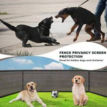RILLIAM Privacy Screen Fence Heavy Duty Fencing Mesh Shade Net Cover For Wall Garden Yard Backyard,Brown - màu nâu - Xem 2