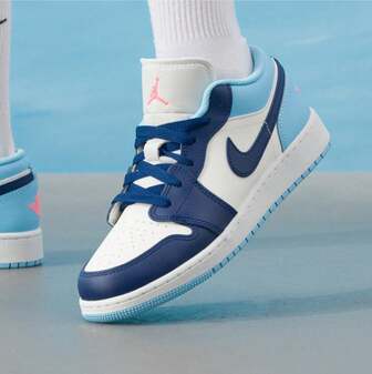 Nike Air Jordan 1 Low Retro Casual Sneakers For Men, Women And Kids