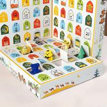 5/10 Pcs 30 Days Ramadan Advent Calendar Sheep Stars Moon Pattern Paper Treat Box Eid Mubarak Coutdown Gift Boxes Fillable Ramadan Gift Box For Eid Al-Fitr Party Supplies Birthday Gift Wrapping - Multicolor - View 11