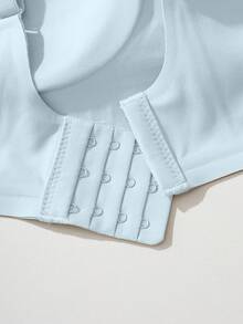 Áo ngực không gọng, liền mạch, mềm mại, thoải mái và thời trang dành cho nữ, phù hợp cho mọi mùa và mặc hàng ngày. - Màu xanh lam - Xem 7