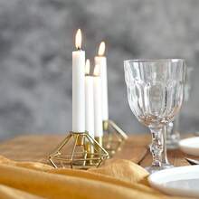 4/8/10/16 Pcs Taper Candles Alternative Imagination White Chime Candles - Dripless Long Burning Ritual Candles For Meditation, Spell Work, Cleansing, Peace & Home Decor- Bulk White Candles For Memorial, Congregational, Wedding, Communion, Baptism & Christmas Ceremonies, Ramadan - Multicolor - View 4