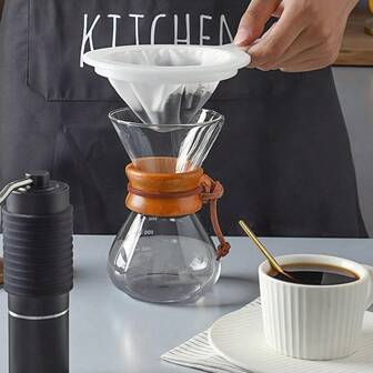 4/8pcs Filter, 100/200/300/400 Mesh Filter, Kitchen Filter, Fine Mesh Filter, Food Filter, Juice Powder Filter, Tea Powder & Soy Milk Filter, Kitchen Utensils, Apartment Essential